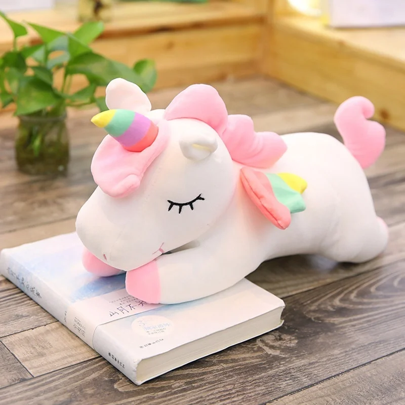 Кукла единорог плюшевая игрушка Детские классические игрушки кукла подушка