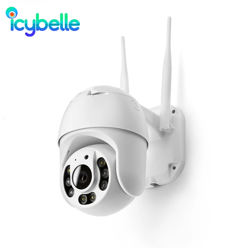 

Icybelle Video Surveillance 5MP Camera Outdoor Street Cam 1080P iCSee WiFi PTZ Auto Tracking ONVIF Wireless Smart Baby Monitor