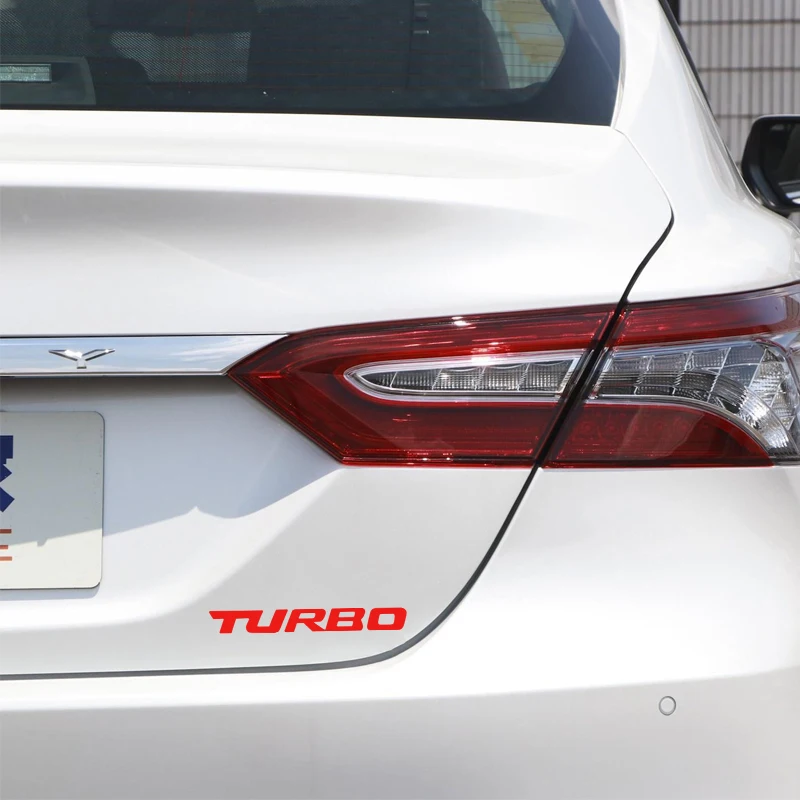 1 шт. заднего декоративные наклейки эмблема TURBO Авто Стайлинг Аксессуары для Seat Leon