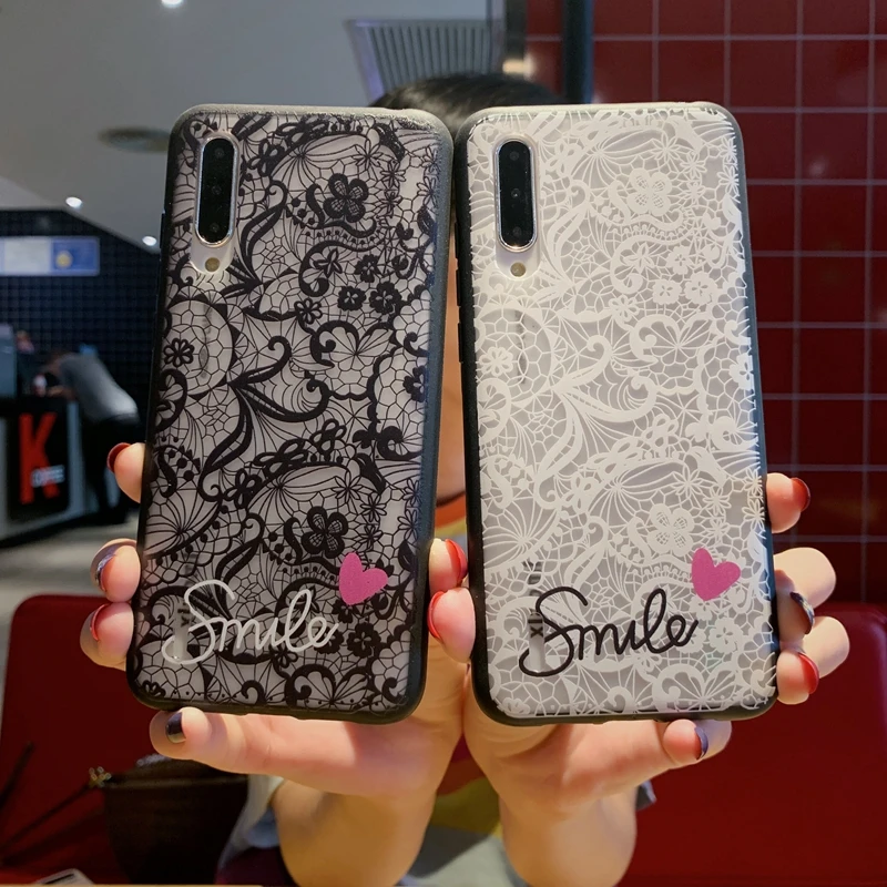 Bud Silk Lace Flower Clear Hard PC Acrylic Case For Xiaomi Mi 8 9 SE 9T A1 A3 A2 Lite Redmi Note 5 6 6A 7 7A 8A K20 Pro Cover on: Прозрачный жесткий чехол из акрила с кружевом "Bud Silk" для Xiaomi Mi 8 9 SE 9T A1 A3 A2 Lite Redmi Note 5 6 6A 7 