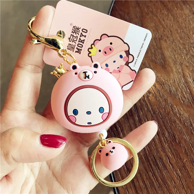 Эластичные брелки с обезьянкой милый мультяшный брелок Mokyo автомобильный для