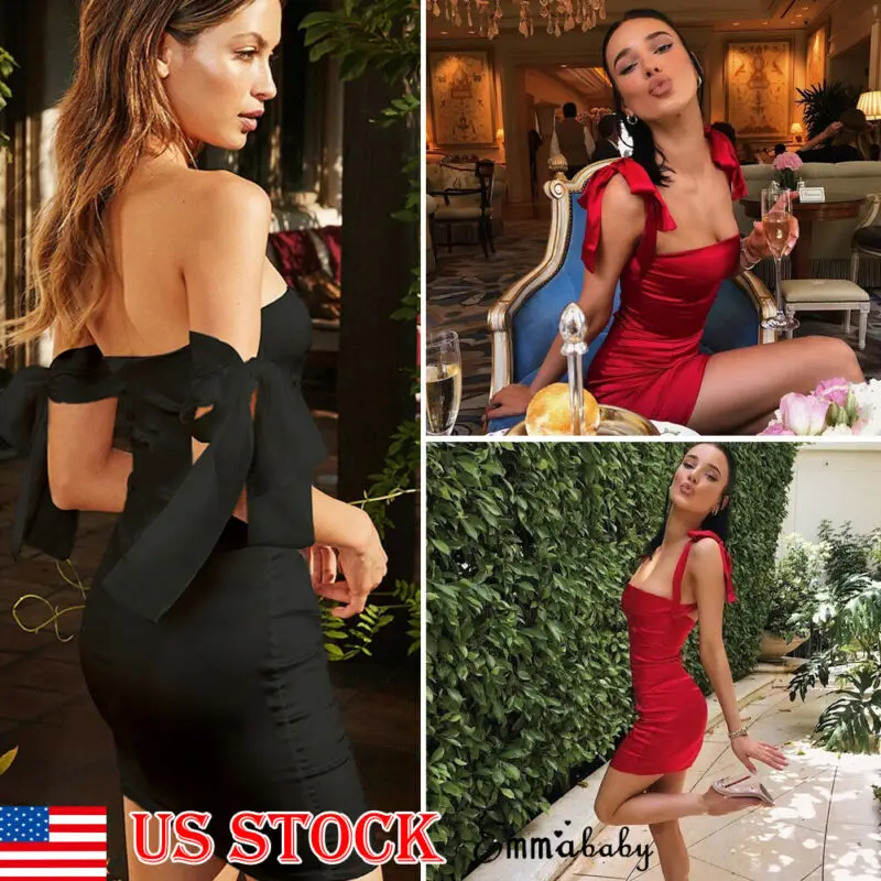 Модное женское сексуальное облегающее Повседневное платье для вечеринки без