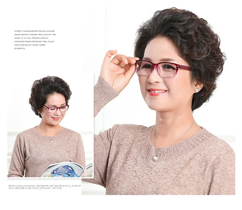 SWOKENCE Retro Reading Glasses Women Men Brand High Quality Presbyopia Eyeglasses With Dioptre+1.0 1.5 2.0 2.5 3.0 3.5 4.0 R132
