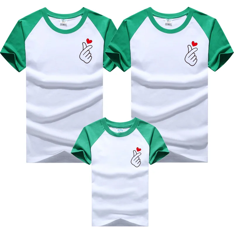 Одежда для матери и дочери 2021 летняя стильная футболка женщин детей Семейные