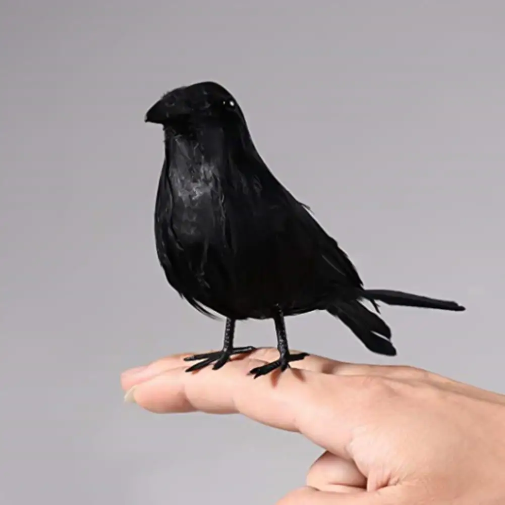 

Crow Ornaments Multi-purpose Fake Crow Ornaments Photography Supplies Simulation Crow Good