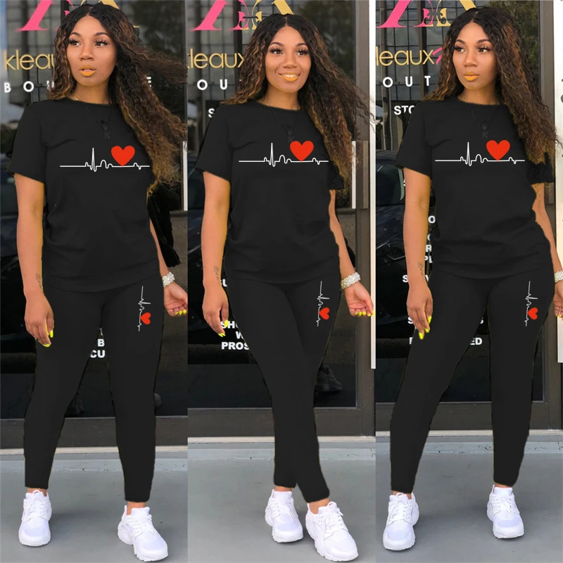 

2 Piece Sets Womens Outfit Two Piece Set Women Pant Suits Wholesale Items Tracksuit Female Summer Clothes Birthday Outfits
