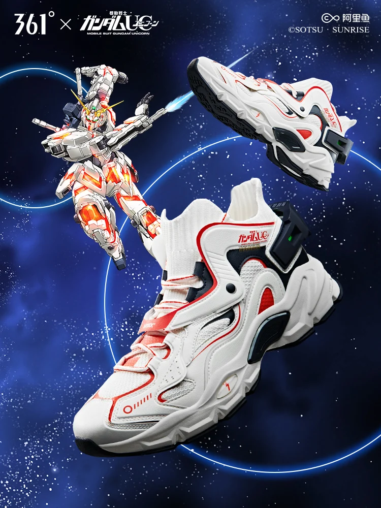 361 GUNDAM прогулочная обувь Новое поступление 2019 дышащие кроссовки для бега с