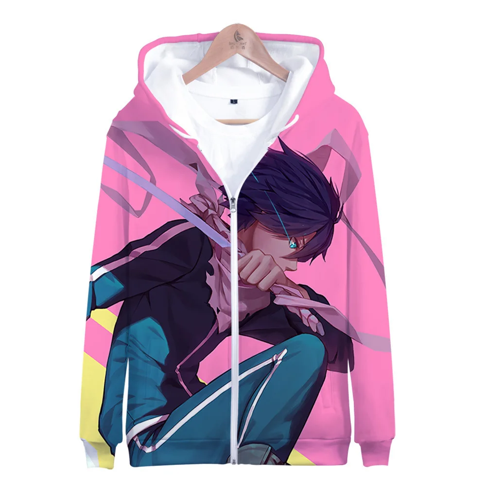 Костюм косплея Japan Anime Noragami: Ято, Ики Хиёри, Юкине, Эбису, Кофуку, Бисамон, Нора, Унисекс, 3D-худи с молнией и капюшоном.