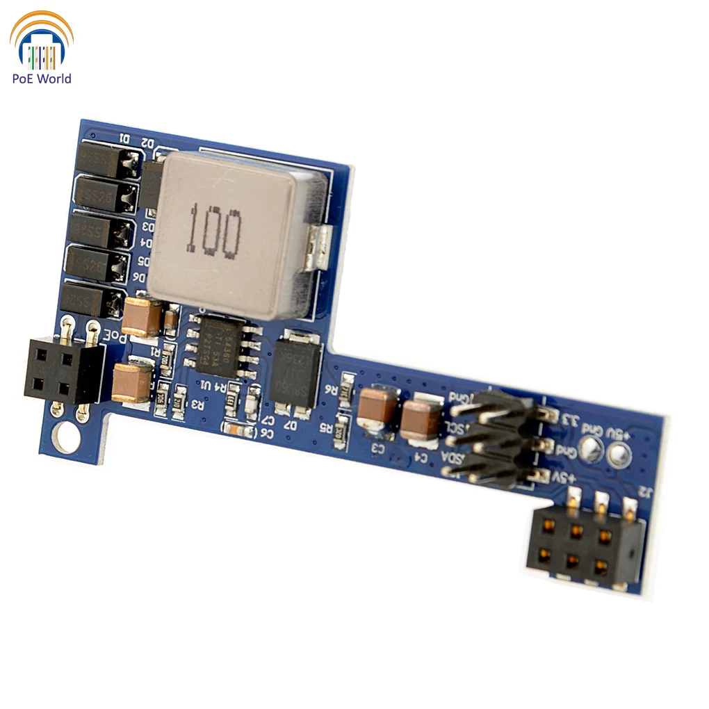 PoE World- Raspberry Pi 4 4B 3B + Plus Power Over Ethernet PI HAT 24 В Пассивный POE DC 5 2A | Мобильные телефоны и