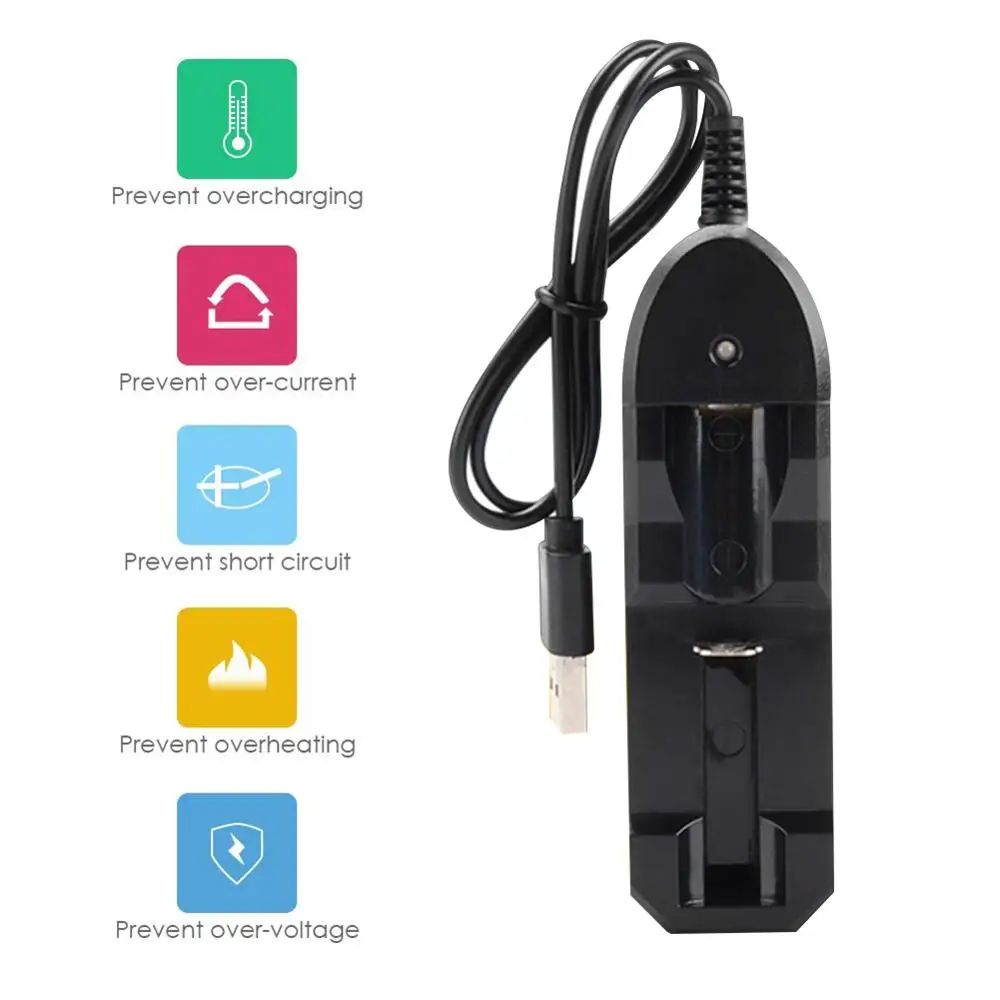 Зарядное устройство 3 7 в 18650 зарядное для литий-ионных аккумуляторов USB