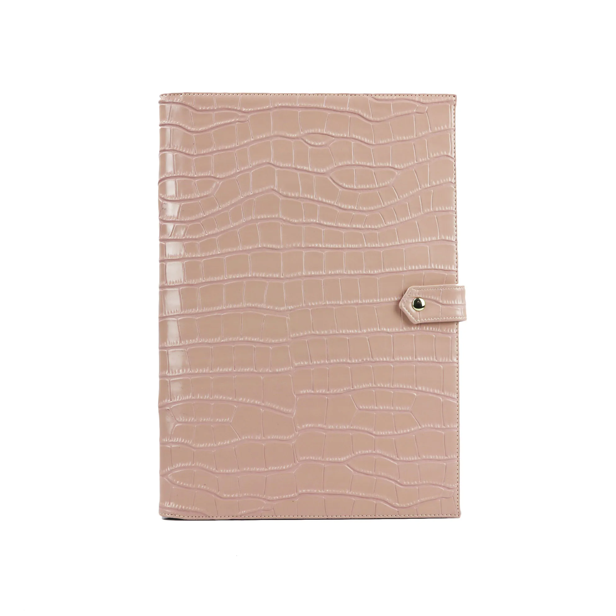 Crocodile Pink Лидер продаж, мужская сумка, мужская, модная, с узором «крокодиловая кожа», Padfolio, высокое качество, бизнес, А4, держатель для файлов, Роскошный чехол для Ipad, держатель - Цвет: Crocodile Pink