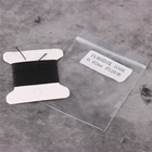 Самонакачивающаяся микро-эластичная черная невидимая нить длиной 5 м диаметром 0,02 мм волшебные фокусы реквизит аксессуары 5 шт.