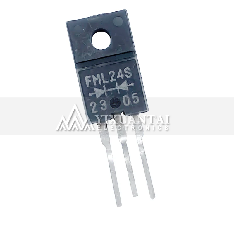 

10pcs/lot 100% NEW origina FML24S 100A/400V FML-24S FML24 TO220 Triode Transistor TO-220 Fast recovery rectifier diode