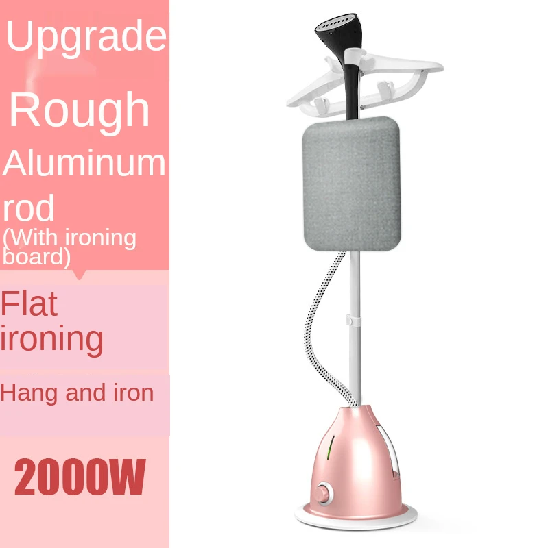 2000W Upright & Handheld Garment Steamer 1.8L Fabric Clothing Ironing Machine Wrinkle Remover 10 Gear Adjustable With Ironing