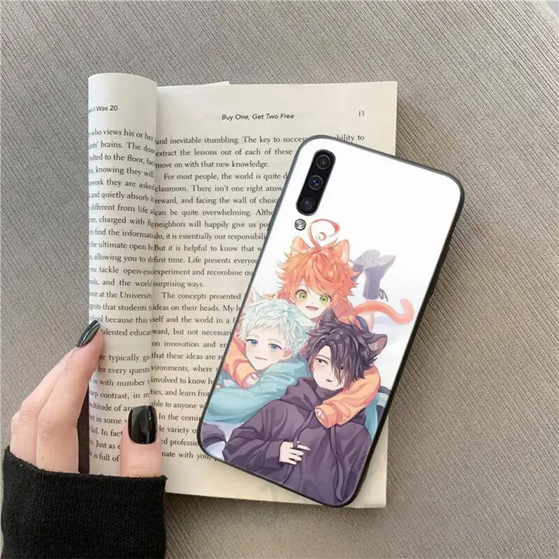 

The Promised Neverland Anime Phone Case For Samsung galaxy S 9 10 20 A 10 21 30 31 40 50 51 71 s note 20 j 4 2018 plus