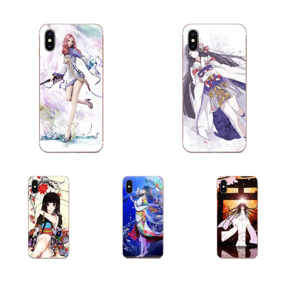 Ai Enma Jigoku Shojo Girl из Hell TPU чехол для Galaxy Grand A3 A5 A7 A8 A9 A9S On5 On7 Plus Pro Star 2015 2016 2017 2018|Бамперы| |