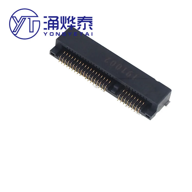 YYT 10 шт. высота 5 6 мм MINI PCIE MINIPCIE оригинальные разъемы msata слот разъем колода 52P -