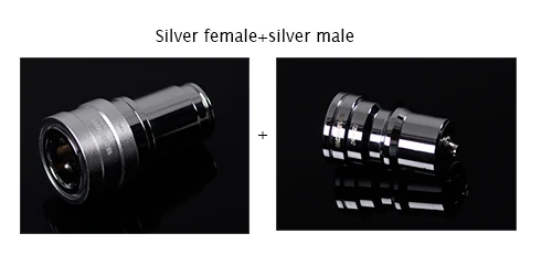 All silver Курган мужчин и женщин черный серебряный смелый водяное охлаждение латунные фитинги уплотнение замок Быстрый Разъем Стоп Вода 1 комплект TZKMF-V2 - Цвет лезвия: All silver