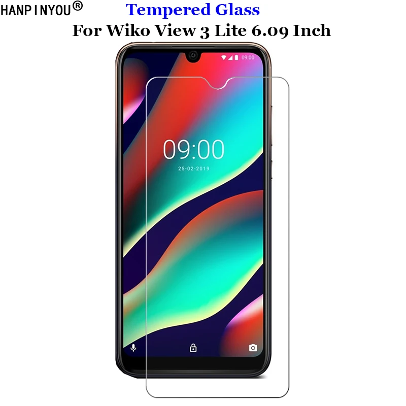 Для Wiko View 3 Lite закаленное стекло 9H 2.5D Премиум Защитная пленка для экрана View3 6 09&quot |