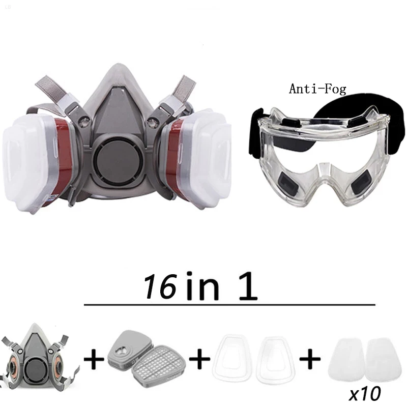 Респиратор для защиты от пыли и газа 6200 | Безопасность защита