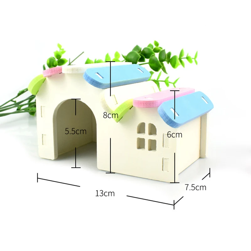 1х деревянные мини животные кролик мыши Шиншилла морская свинка хомяк дом клетка