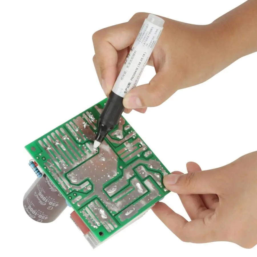 Флюсовая ручка с низким содержанием твердого НЕОЧИЩЕННОГО покрытия 1 шт. 951 10 мл