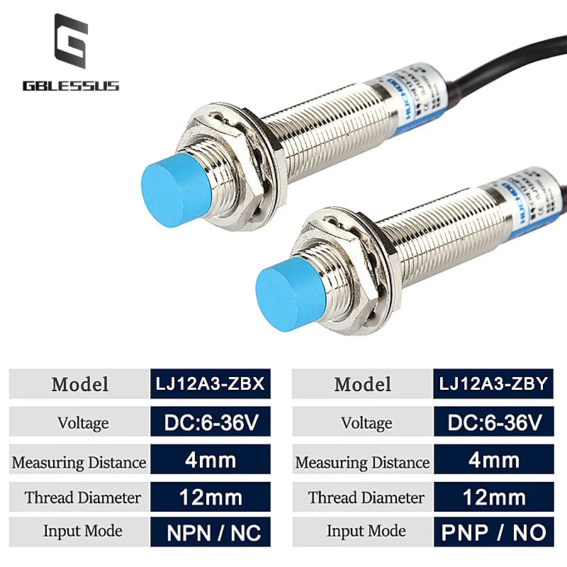 LJ12A3-4-Z/BX датчик приближения индуктивный обнаруживает механическое оборудование
