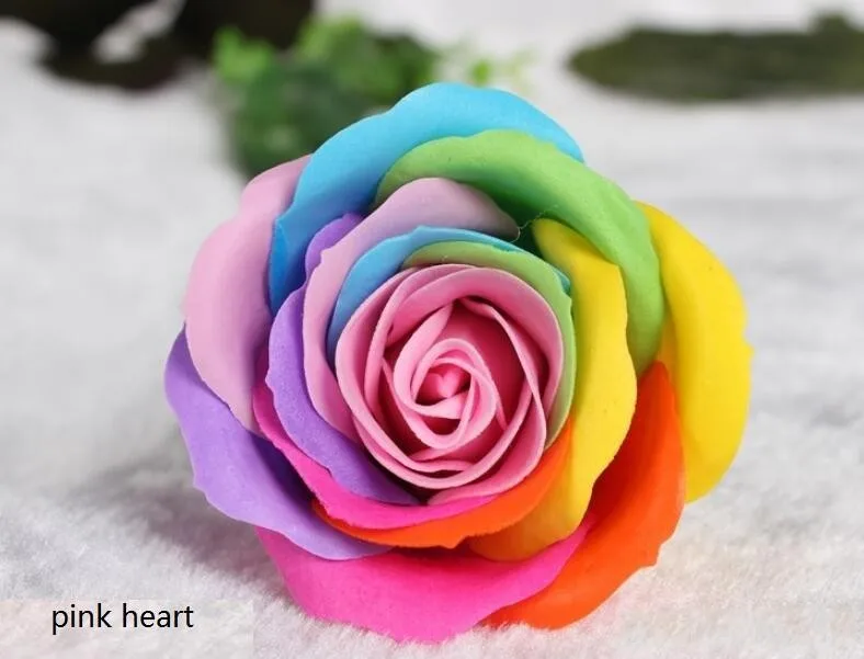 Радужное мыло в виде Розы свадебные принадлежности подарки вечерние товары