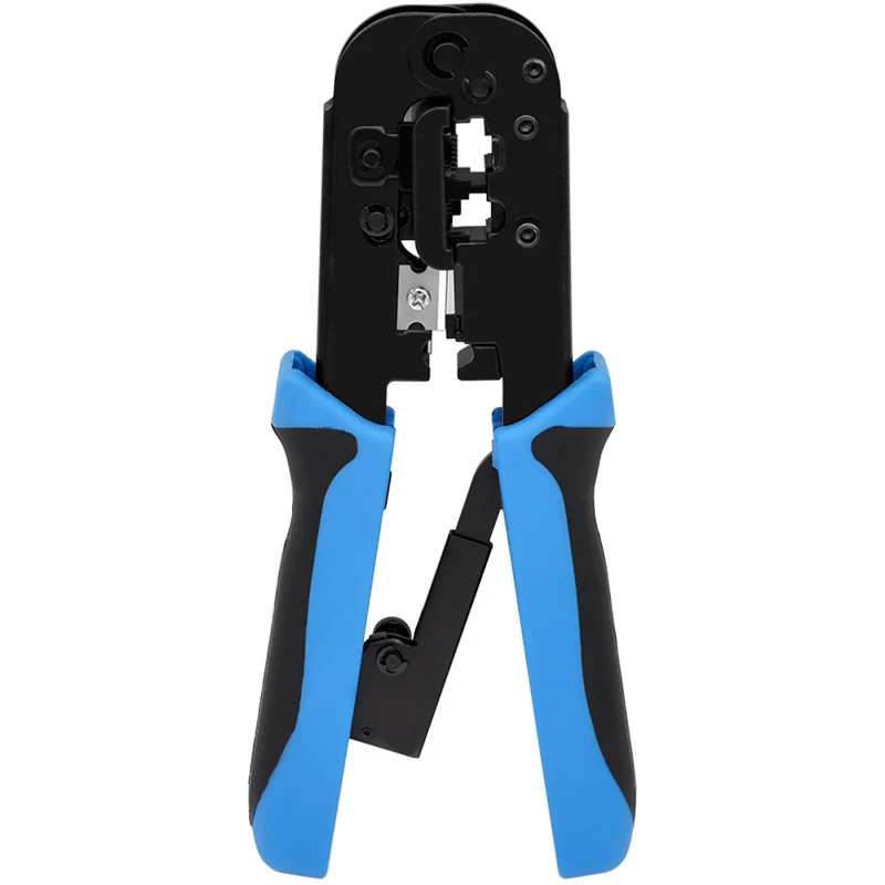 

CNCOB Rj45 Crimper Tool Rj11 Cat5e Cat6 Cable Crimping Tool Ethernet Line Pliers 8P/6P Multi-function cable Peeling Shear