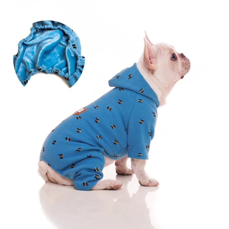 Одежда для маленьких собак комбинезон зимняя утепленная Пижама домашних