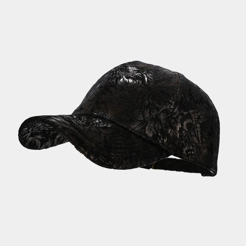 

2021 Polyester graffiti leaves Casquette Baseball Cap Adjustable Snapback Hats for men and women 52