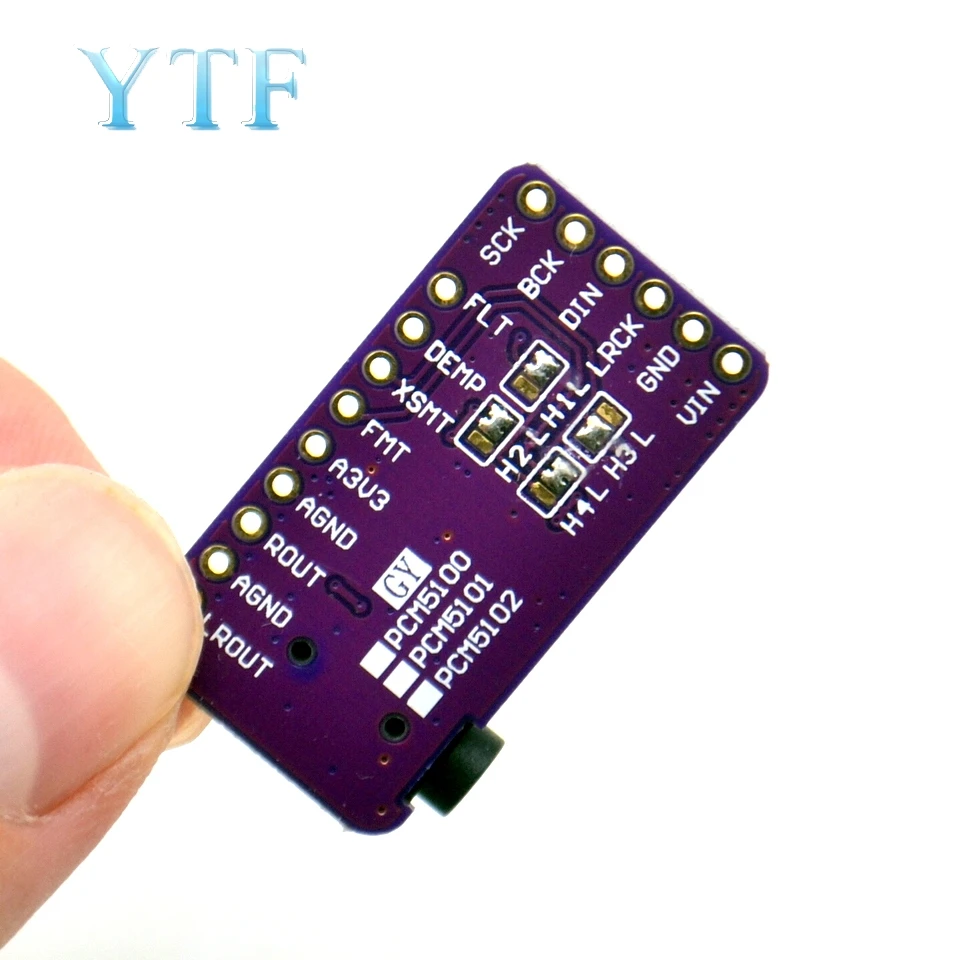 PCM5102 Decoder Board GY-PCM5102 I2S Interface Speaker Audio Sound Amplifier Player Module | Компьютеры и офис