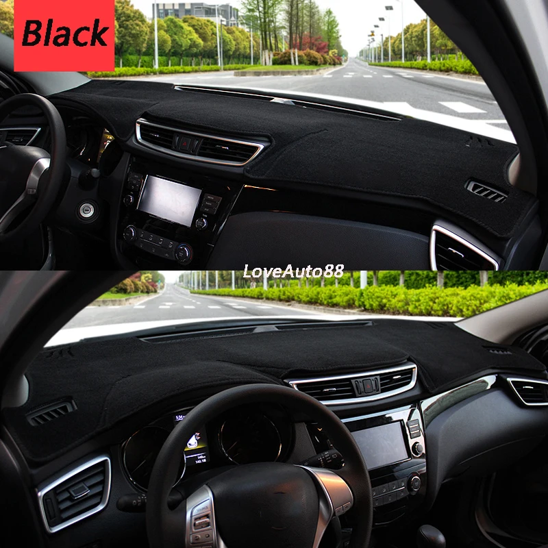 

Car Dashboard Cover Mat Sun Shade Cushion Pad Protector Carpet Trim For Nissan Qashqai J11 2016 2017 2018 2019 2020 2015 2021