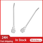 Соломенный фильтр из нержавеющей стали креативные питьевые, соломенный дуршлаг двойного назначения, для молока, чая, кофе, напитков, соломенная ложка