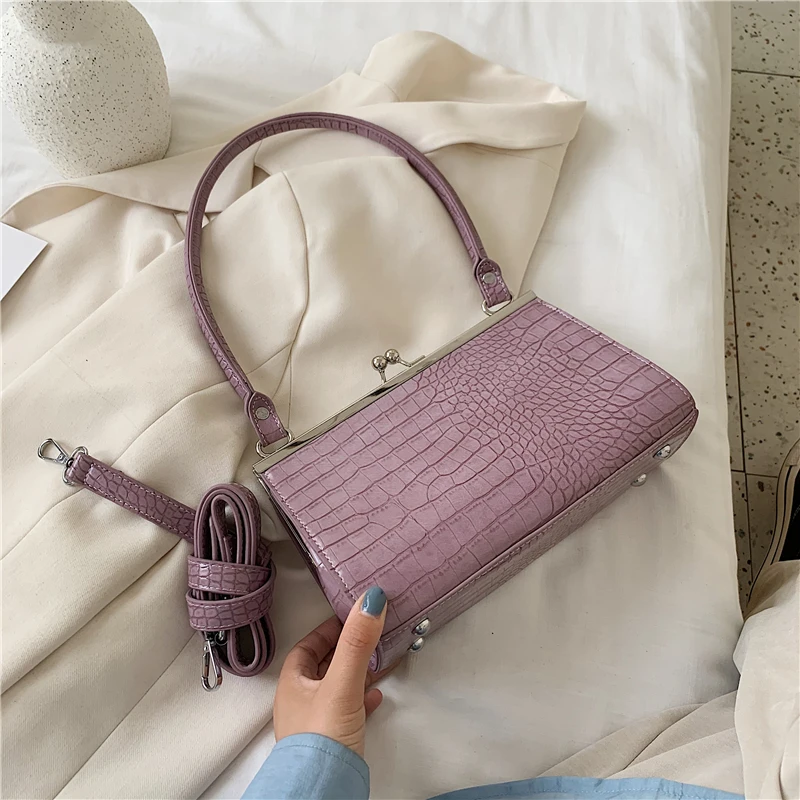 

Крокодиловые лакированные мини сумки через плечо для женщин 2020 маленькая сумка из искусственной кожи ручная сумка женские дизайнерские ве...