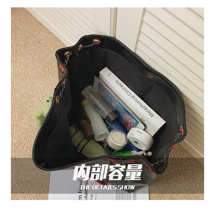 

Women's Bag Fashion Large Capacity Shoulder Bag 2021 New Chain Portable Handbag Tote Bag Simple Messenger Bags For Women