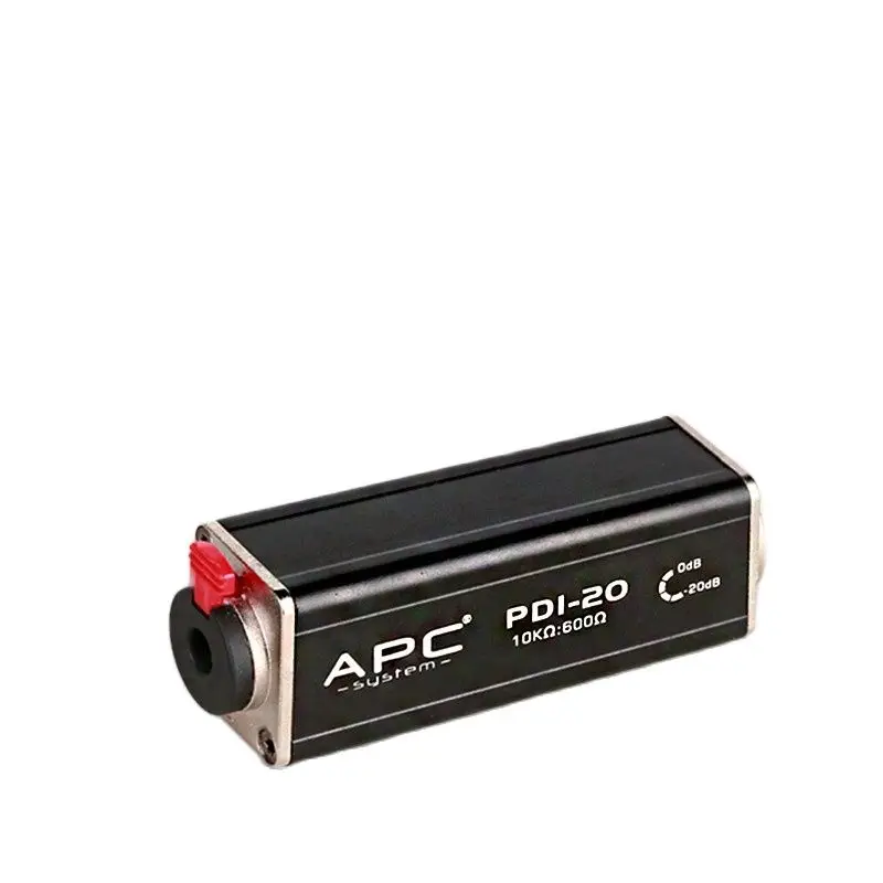 APC PDI-20 Passive Guitar Bass Musical Instrument DI Box Aud