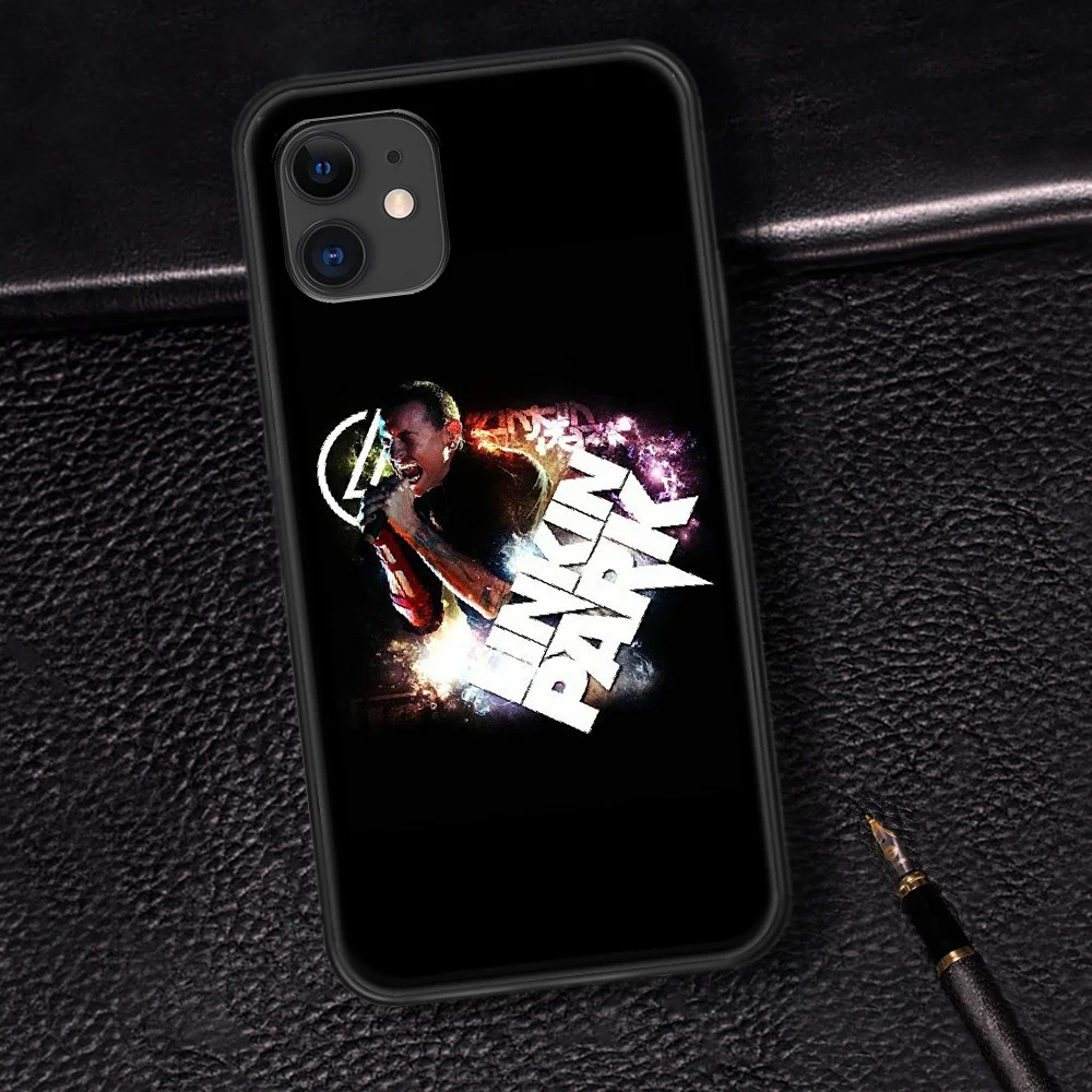 

Lincoln Park Chester Bennington Phone Case For Iphone 5 5S SE 2020 6 6S 7 8 Plus 11 12 Mini X XS XR Pro Max black Coque 3D Back