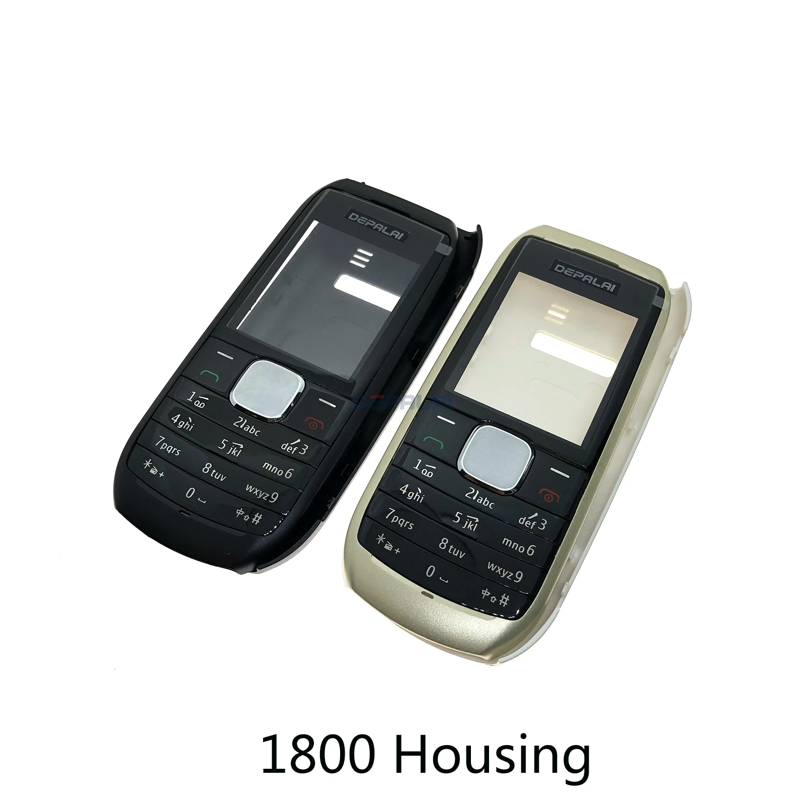 For Nokia 1800 1681 1680 1280 Housing Front Faceplate Frame Cover Case Back cover battery door Keypad | Мобильные телефоны и