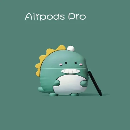 Мультяшный Чехол аниме серии Airpod с брелоком Ударопрочный силиконовый чехол