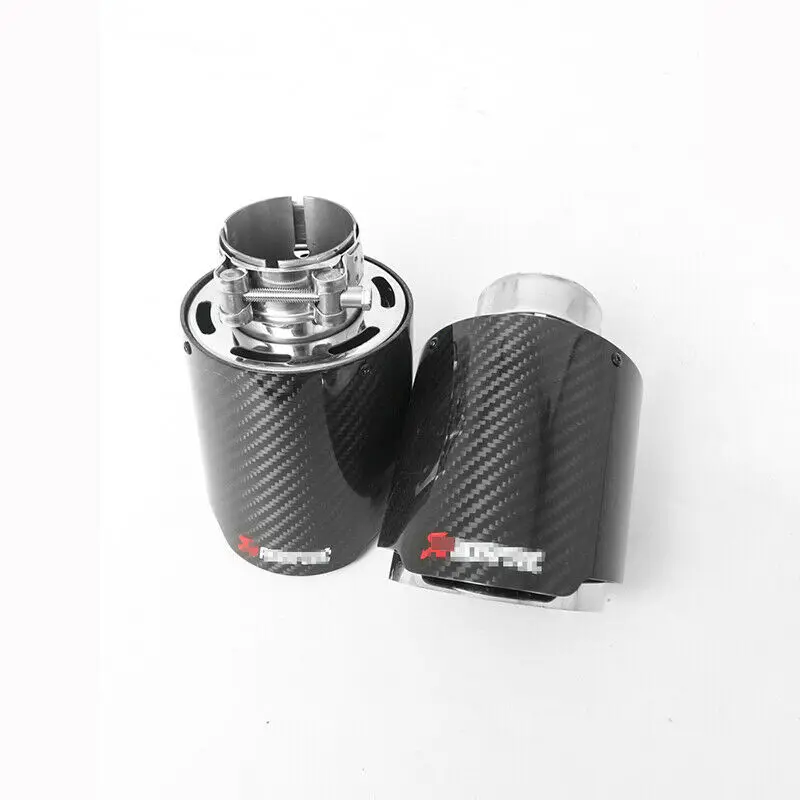 

For Honda CRV CR-V 2017-2020 Stainless steel Muffler Rear Tail Exhaust Pipe Moulding Cover Trim Car Accessories 2Pcs