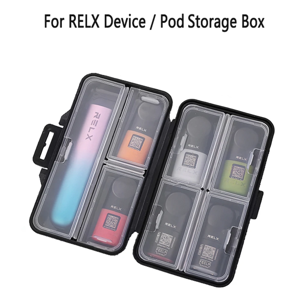 Защитный чехол для RELX Phantom Device Pod Storage Box Classic Relx Infinity Vape Pens Bin|Бамперы| |