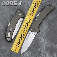 new cold steel code 4 mark s35vn blade aluminum handle outdoor tactical camp hunt survival edc tool pocket rescue folding knife