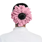 Шифоновые мусульманские женские резинки для волос, завязки для волос, кольцо, шарф, хиджаб, объемная резинка для волос, малайзийские повязки на голову, Женская резинка для девочек