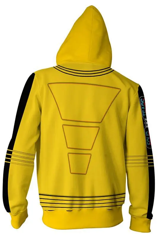 Movie Kill Bill Vol.1 The Bride Uniform Jackets Cosplay Costume 3D Printing Hooded Sweatshirts men women Pullover sweater | Тематическая