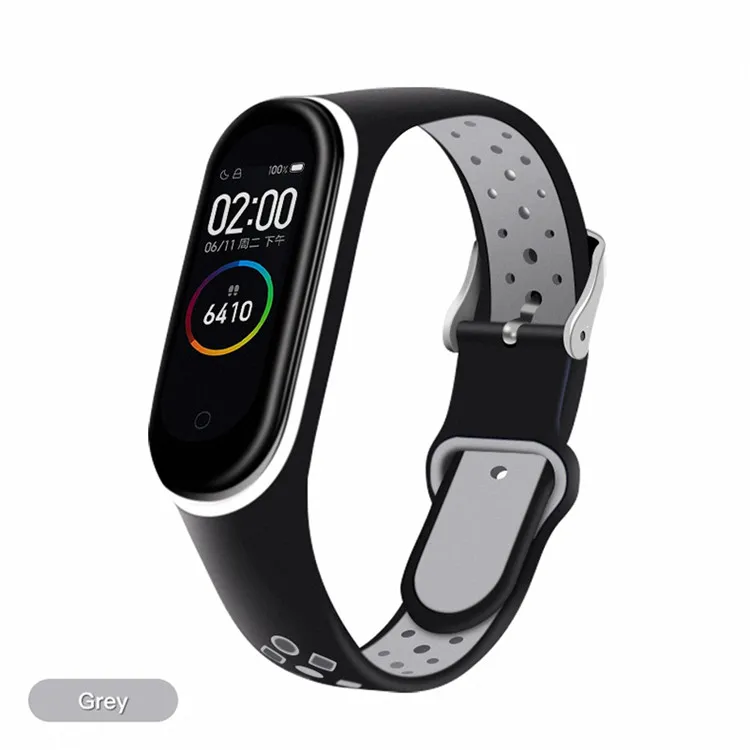 Newest Strap for Xiaomi Mi Band 3 4 Silicone WristBand Sport Watch Replacement Smart Bracelet Accessories 8 Colors | Электроника