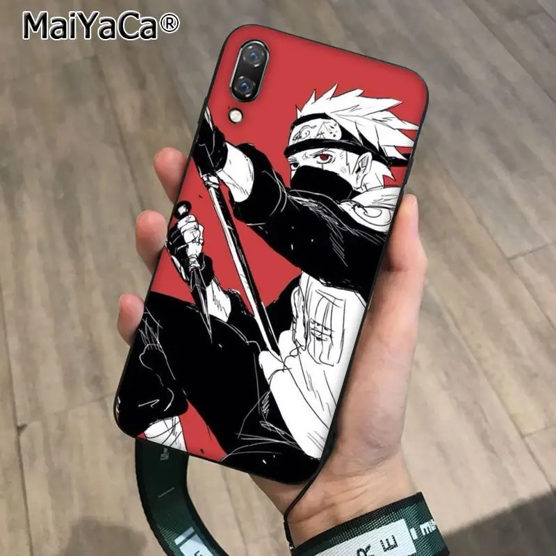 MaiYaCa Аниме Наруто Хатаке Какаши ТПУ мягкий чехол для телефона Huawei P10 plus 20 pro P20 lite