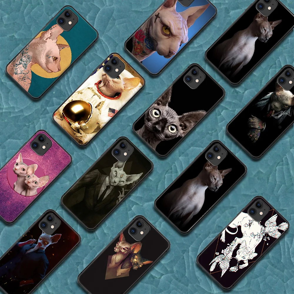 Голая классный Кот художественный Чехол для мобильного телефона Iphone 5 5S SE 2020 6 6S 7 8