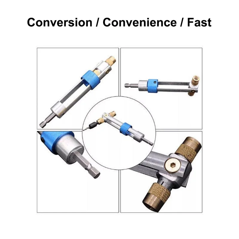 PRACMANU 20 шт. набор для сверления на половину времени Набор отверток