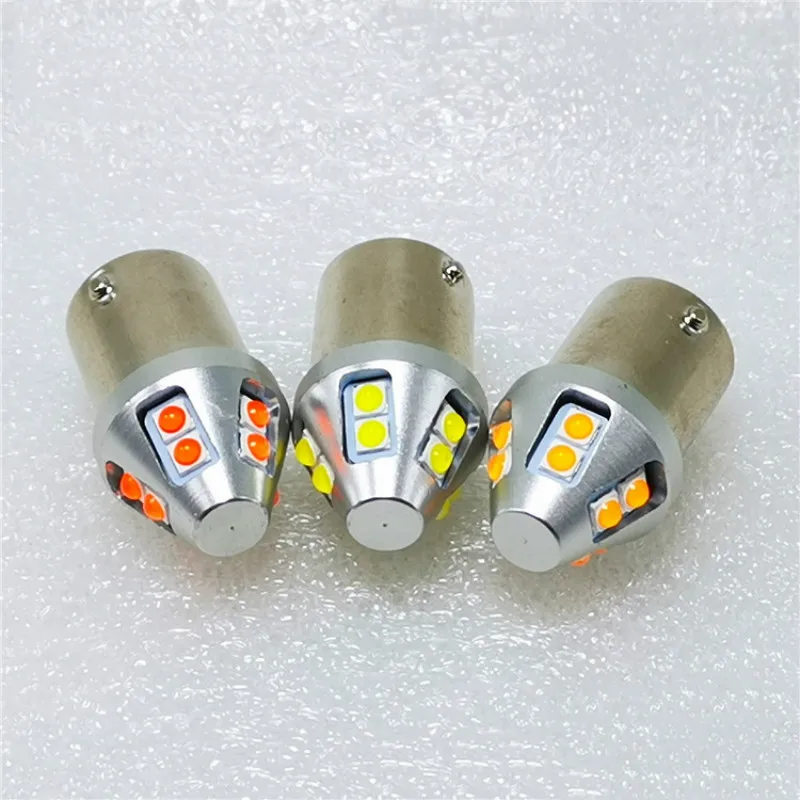 Светодиодные красные и белые стоп сигналы P21W BA15S (1156) BAU15S T20 7440 7443 W21W W21/5W